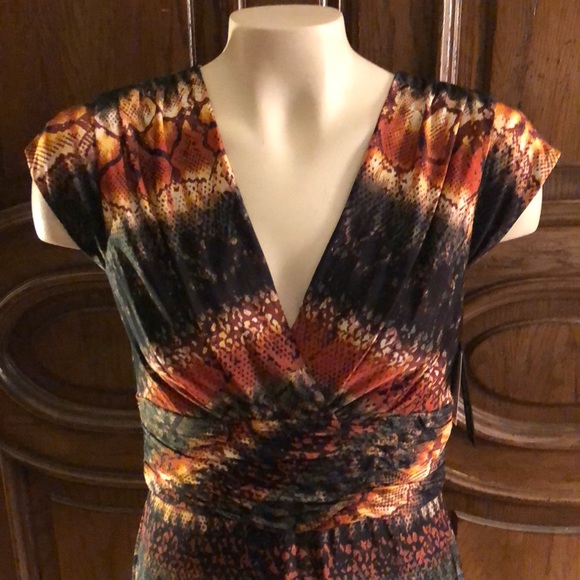 Snake Pattern Dress - Picture 2 of 5